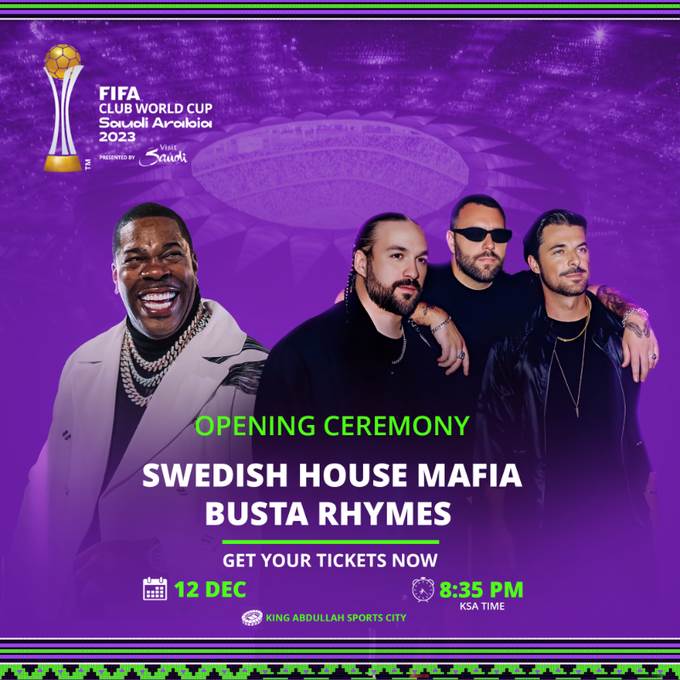 فرقة سويدية في حفل افتتاح كأس العالم للأندية 