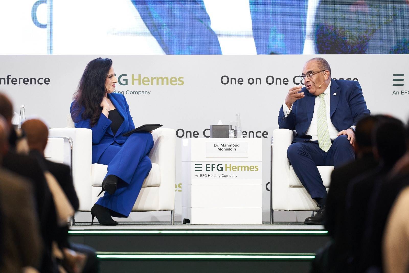 جانب من المؤتمر الاستثماري ‹‹EFG Hermes One-on-One››
