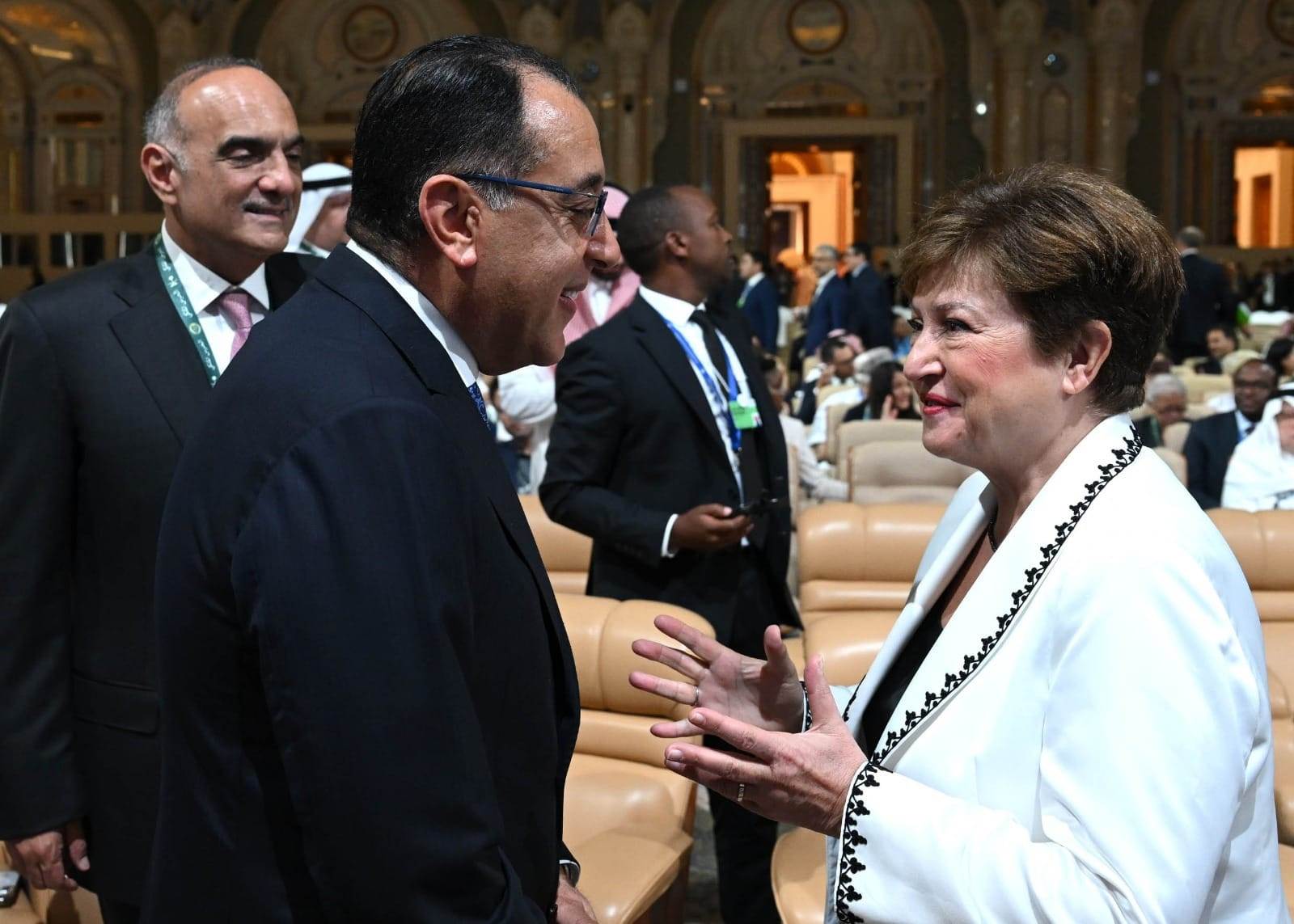  رئيس الوزراء يلتقي بكريستالينا جورجيفا 