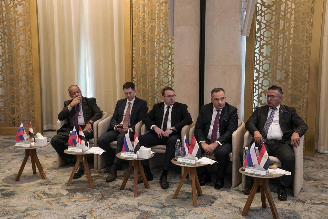 جانب من المنتدى الاقتصادي بين مصر ومقاطعة سفيردلوفسك