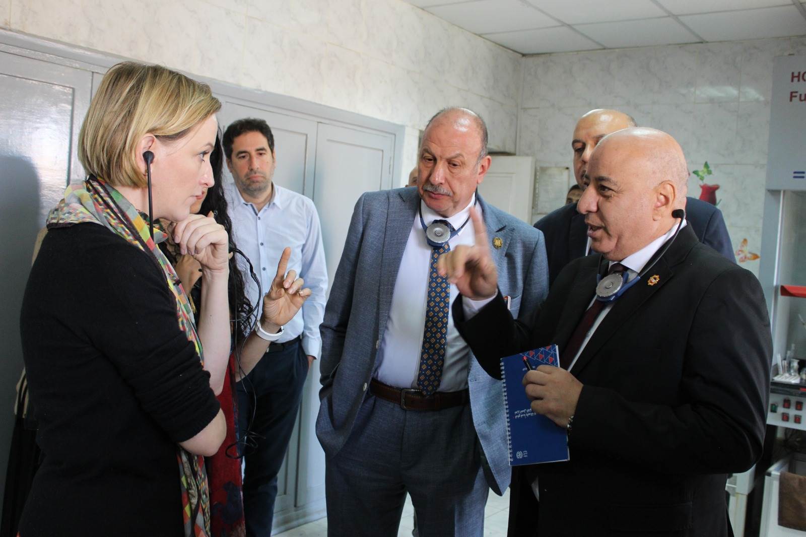 جانب من الزيارة